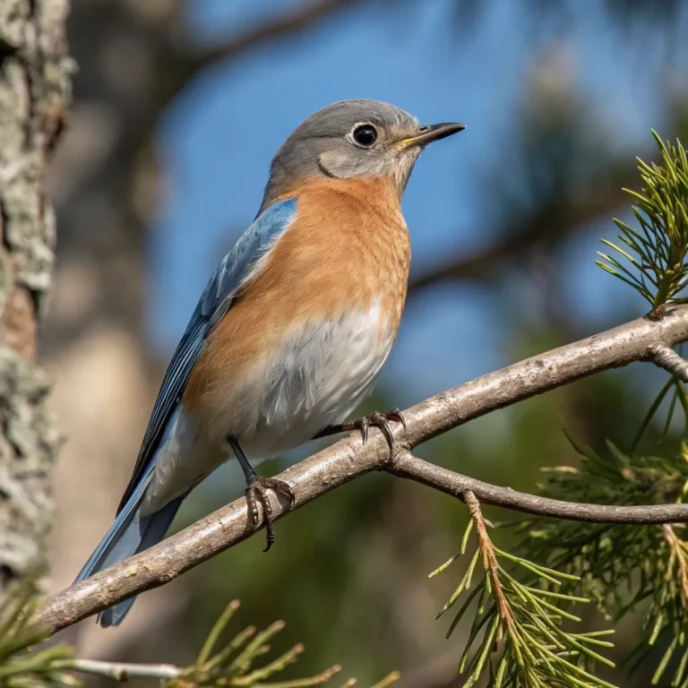 Female Eastern Bluebird: A Comprehensive Guide to Characteristics and Behavior