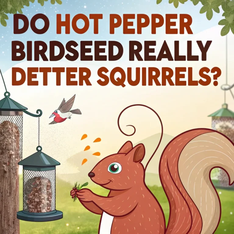 Do Hot Pepper Birdseed Really Deter Squirrels? Exploring the Facts