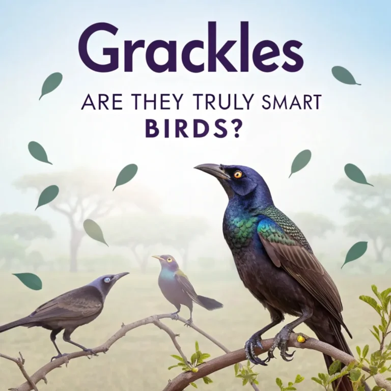 Grackles: Are They Truly Smart Birds? Unraveling Their Intelligence