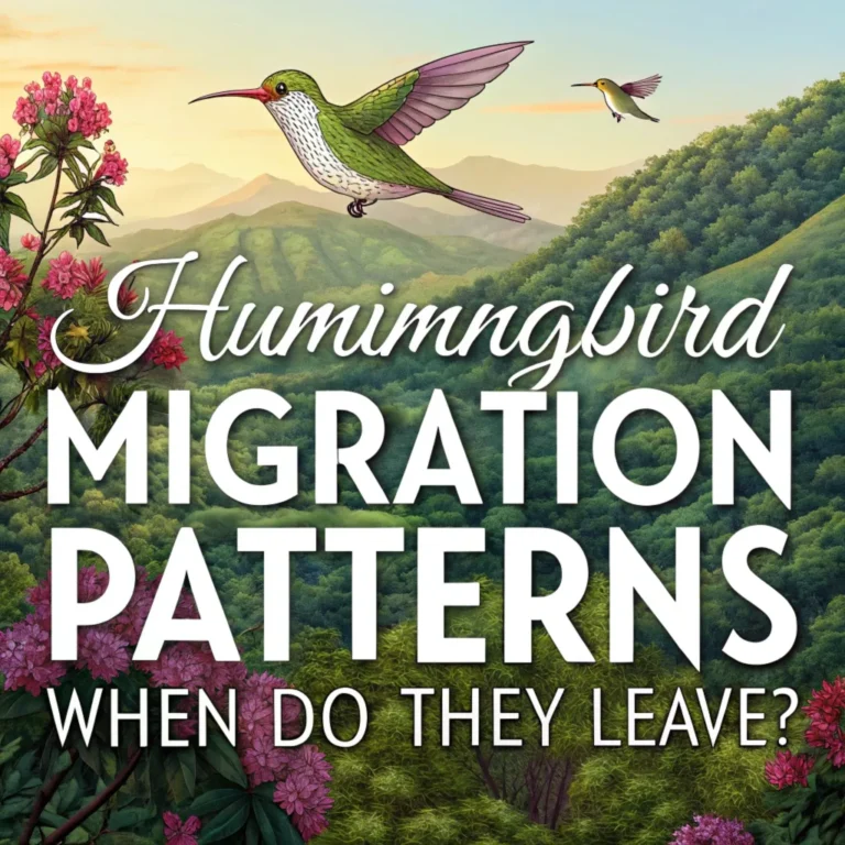 Hummingbird Migration Patterns: When Do They Leave?