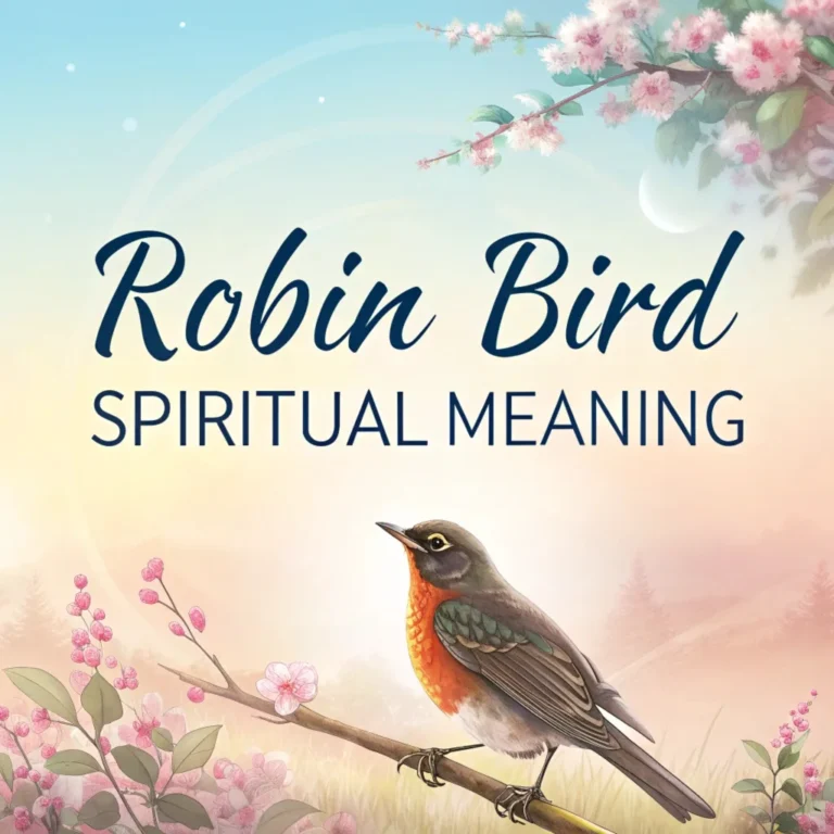 Robin Bird Spiritual Meaning: Decoding Nature’s Messages