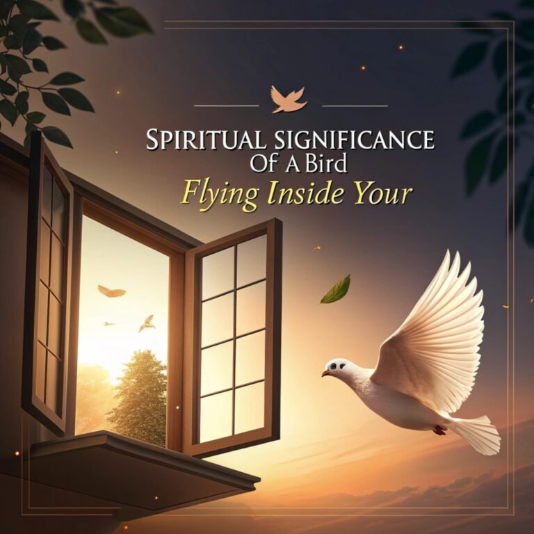 Spiritual Significance of a Bird Flying Inside Your Home