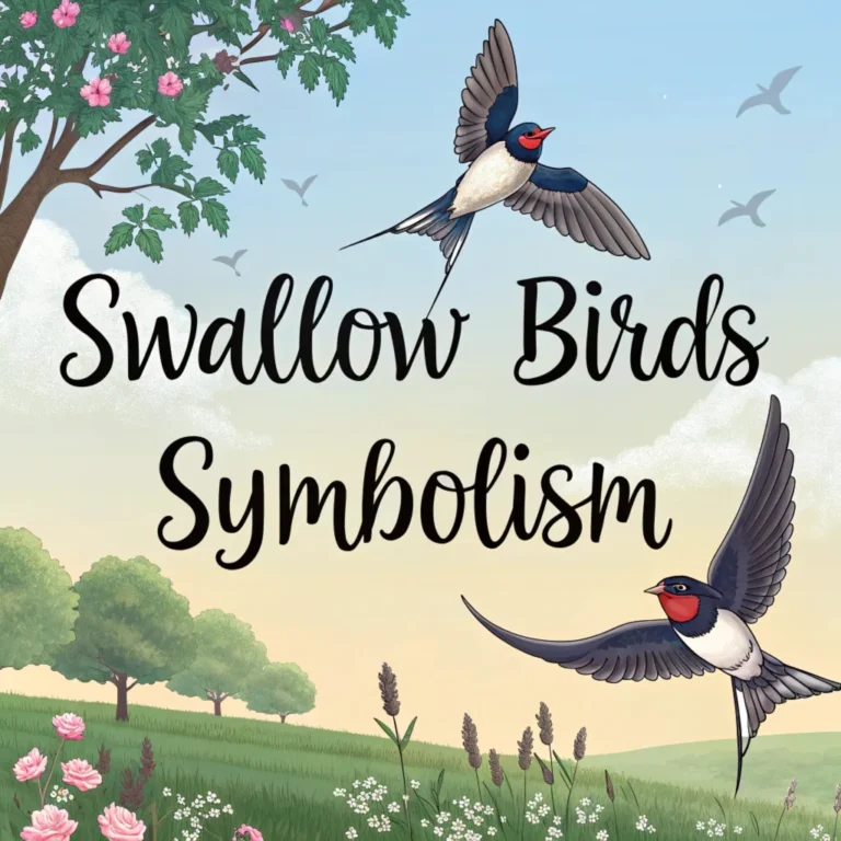 Swallow Birds Symbolism: A Guide to Spiritual Meanings