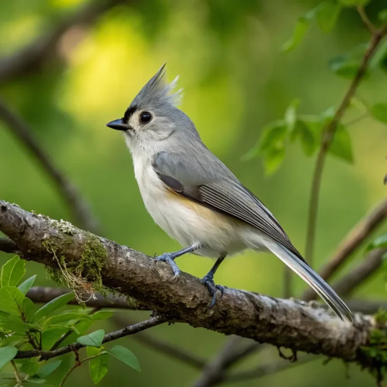 Tufted Titmouse: A Guide to its Distinctive Features and Behaviors