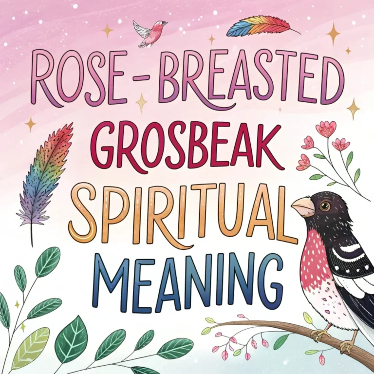 Rose-Breasted Grosbeak Spiritual Meaning: Insights into Its Symbolism