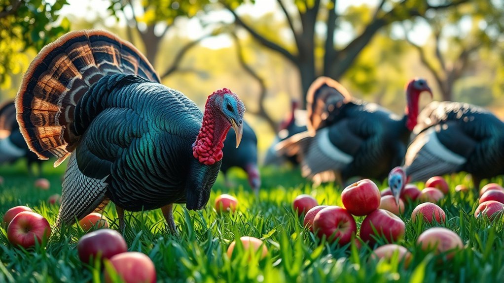 apples provide nutrition for turkeys