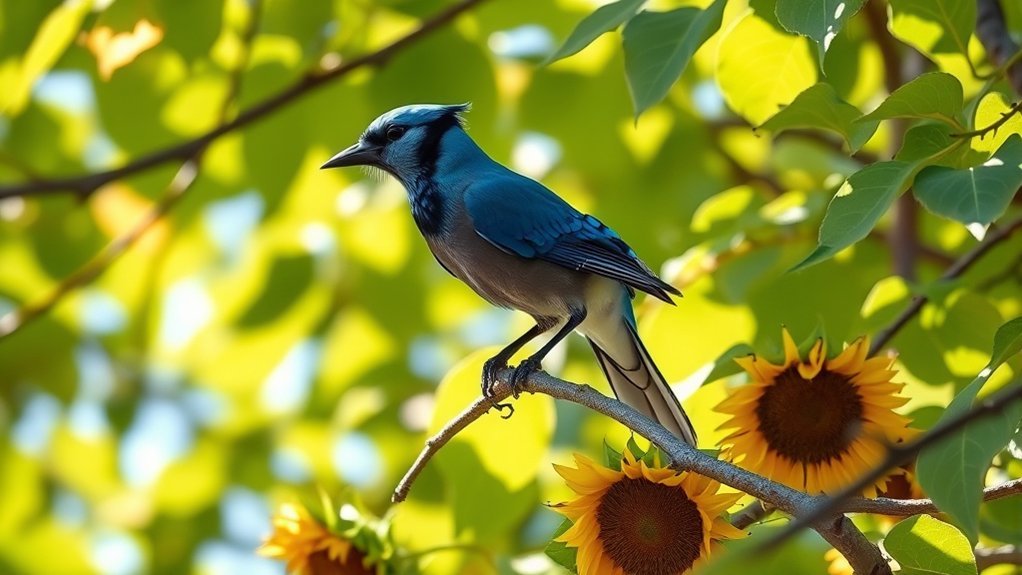 attract blue jays naturally