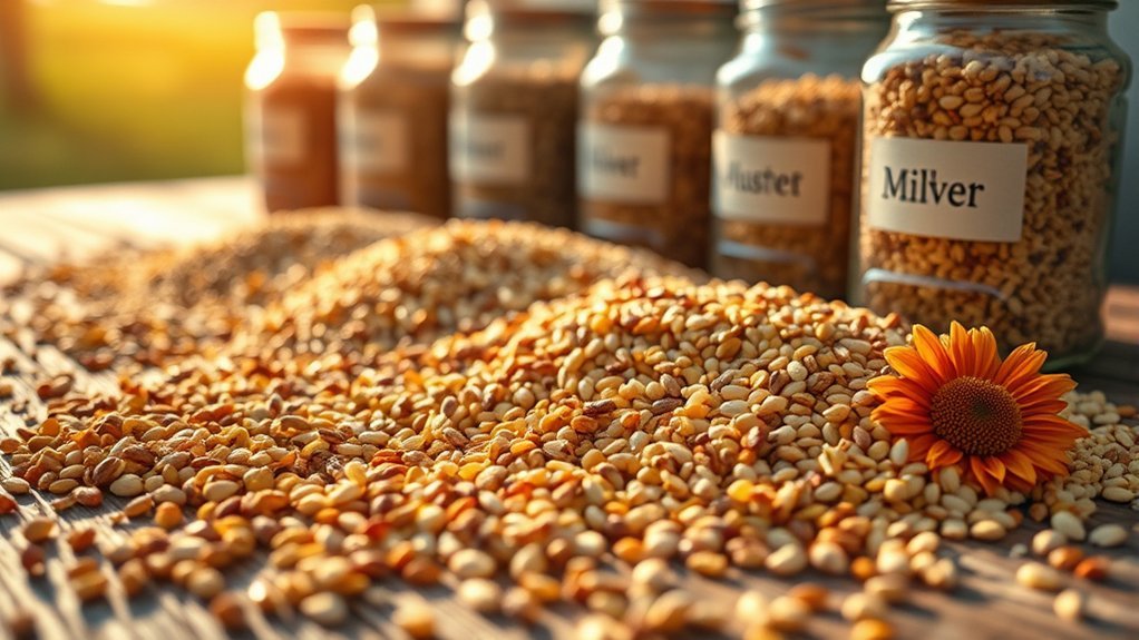 bird seed types longevity