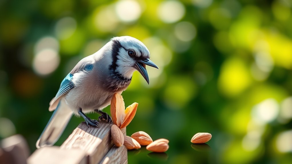 birds can safely consume almonds