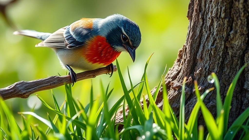 birds manage pest populations