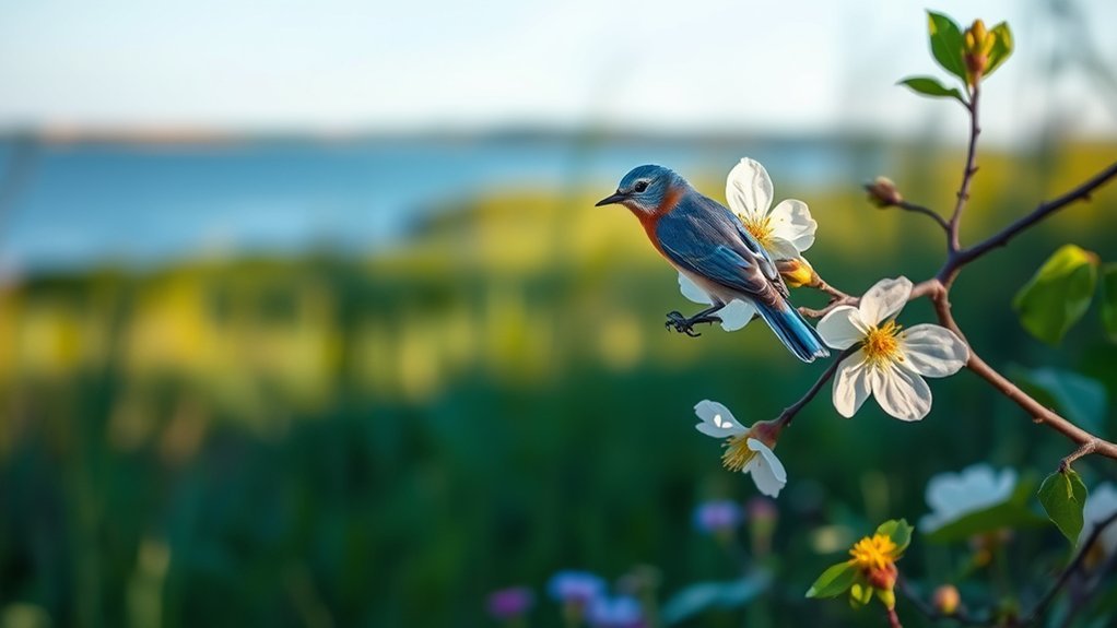 birdwatching in michigan s bluebirds