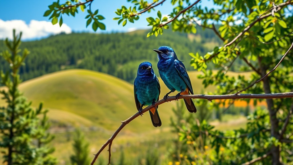 blue bird habitats colorado