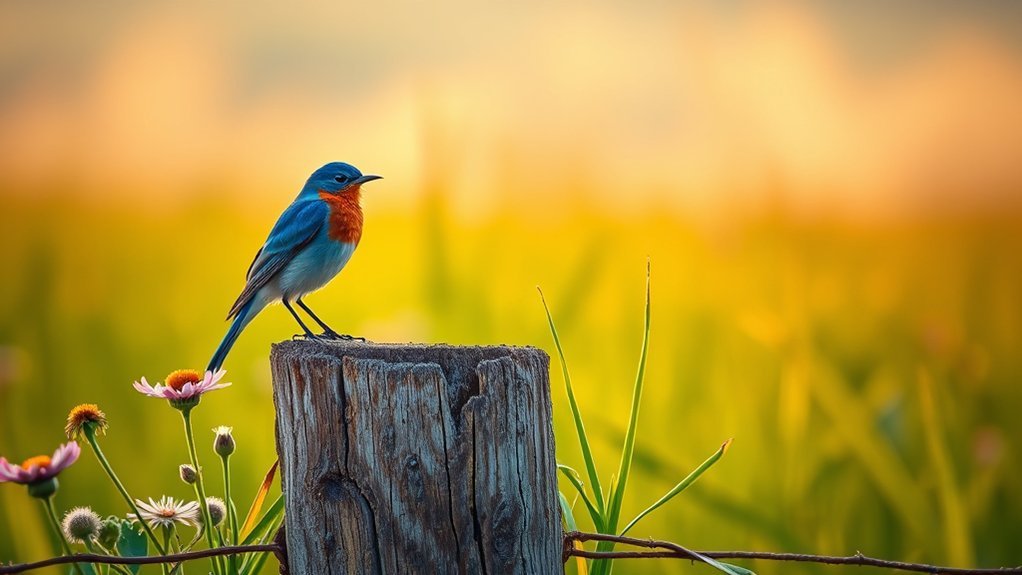 bluebird identification and habits