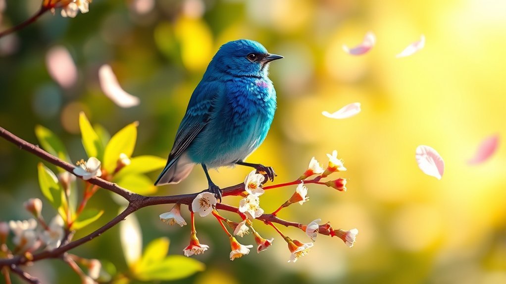 bluebird symbolizes love connections