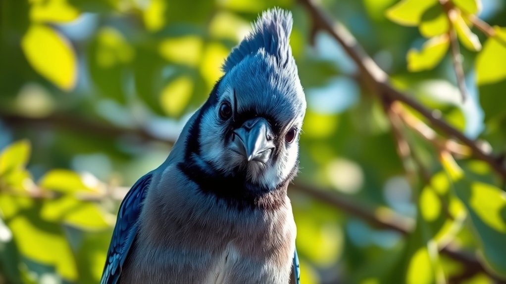 bold and intelligent bird