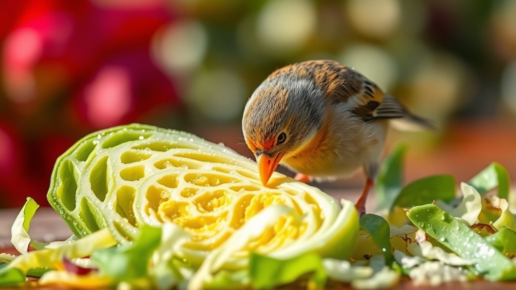 cabbage nutritional benefits for birds