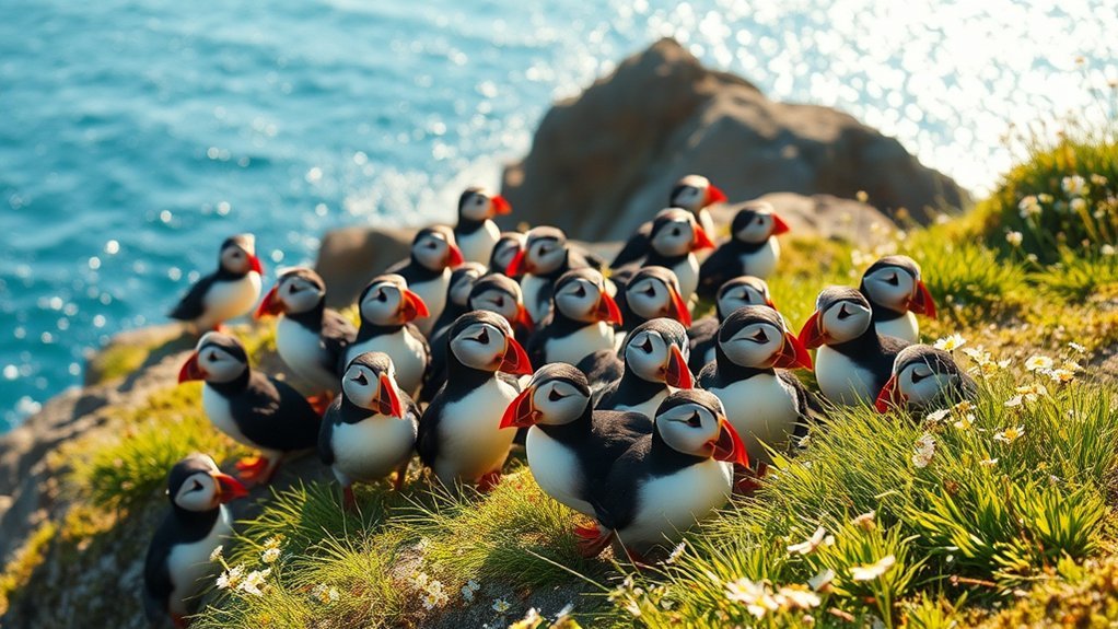 celebrate lovable puffins