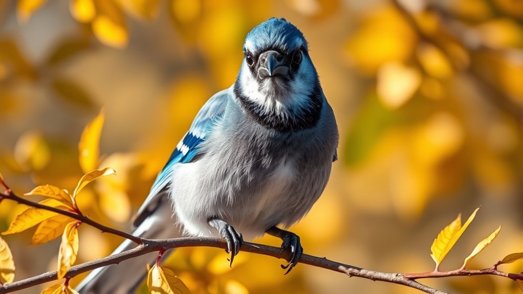 colorful and intelligent bird