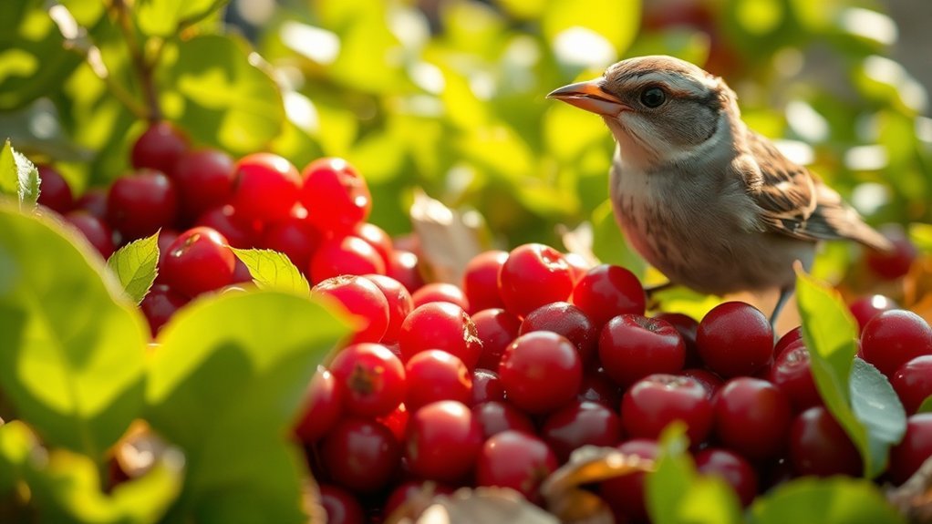 cranberries safe for birds