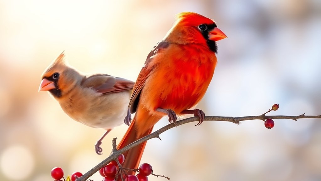 diet influences plumage color