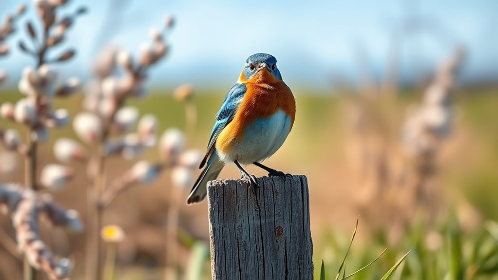 eastern bluebird habitat characteristics