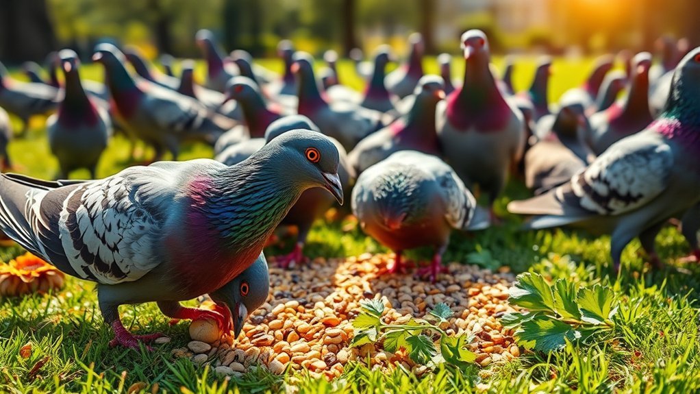 essential pigeon dietary needs
