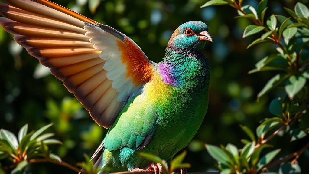 feather colors and designs