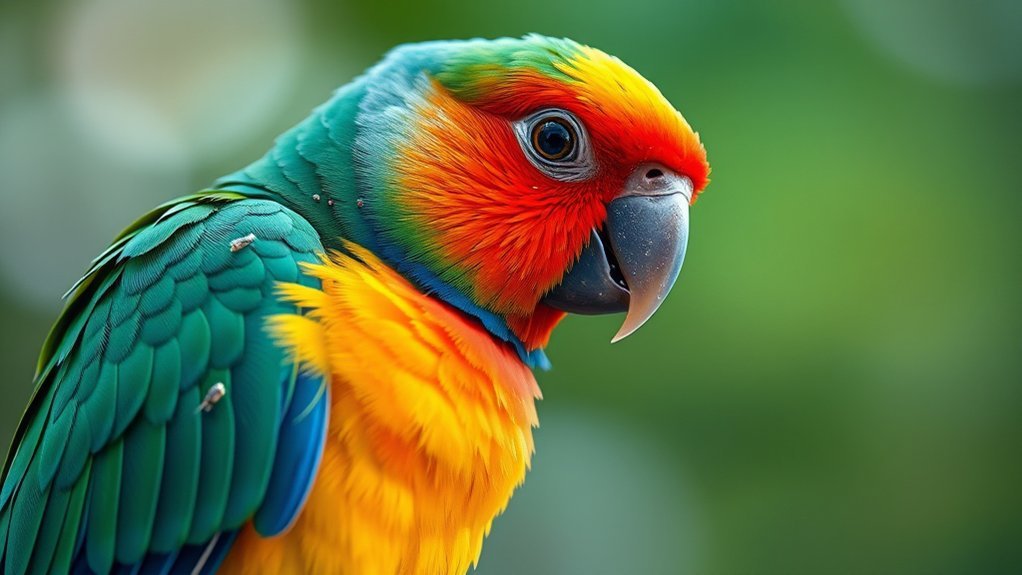 fleas affecting bird species