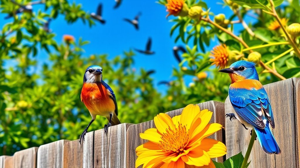 florida s vibrant blue birds