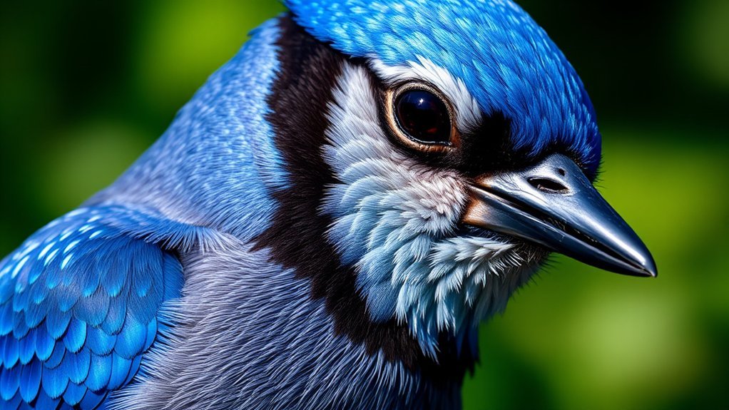 mechanisms of blue coloration