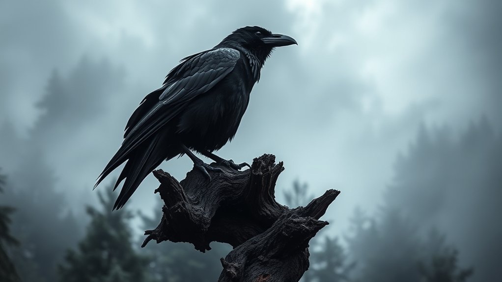 raven symbolism s ominous meanings