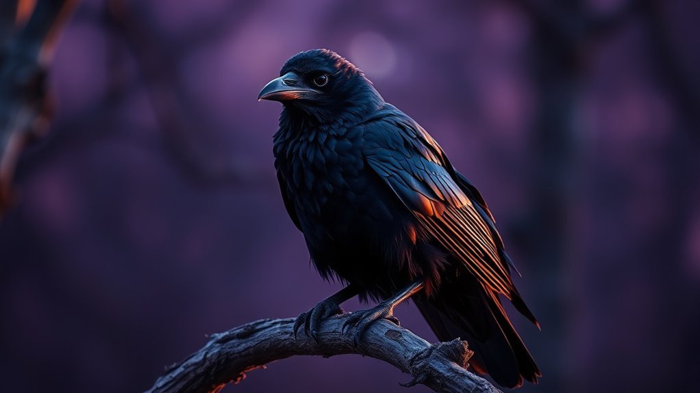 ravens symbolize transformative change