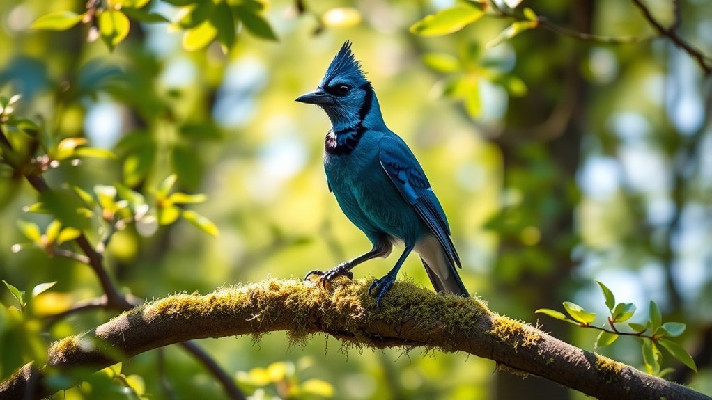 vibrant and captivating bird