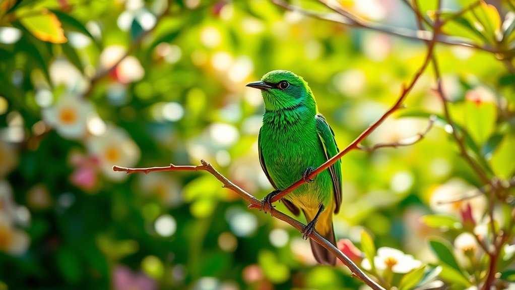 vital role of green birds
