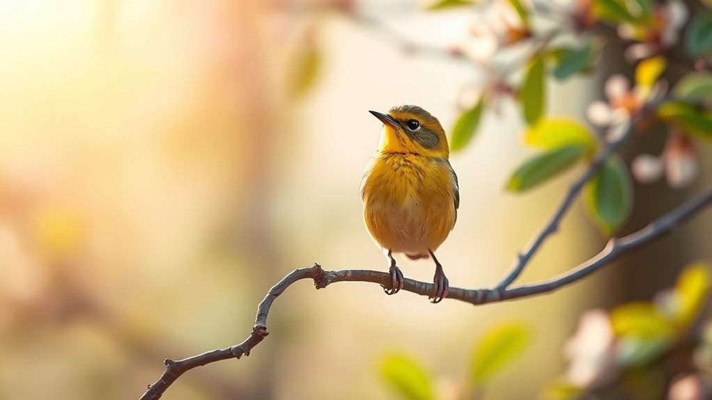 warblers conveying important messages