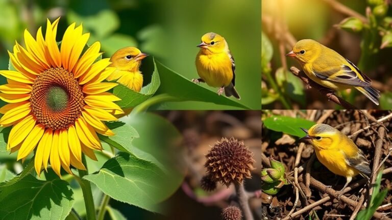 yellow birds identification ohio